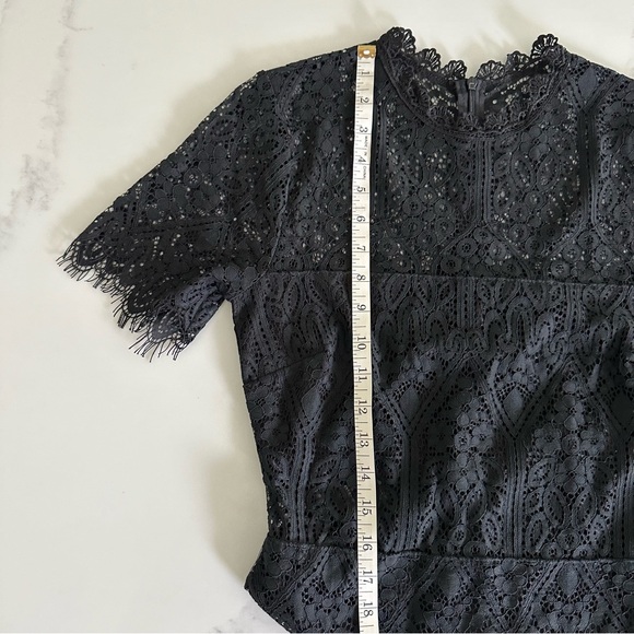 NWOT Lulus Remarkable Black Lace Dress Size Small - Picture 12 of 13